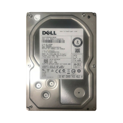 0FFN1M Dell 2TB 6Gb/s SATA 7200 3.5-Inch Hard Drive