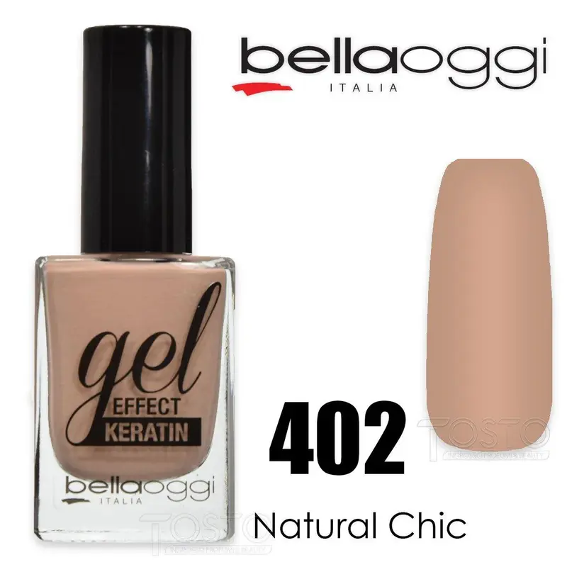 Gel effect keratin gel effect nail polish with keratin 402