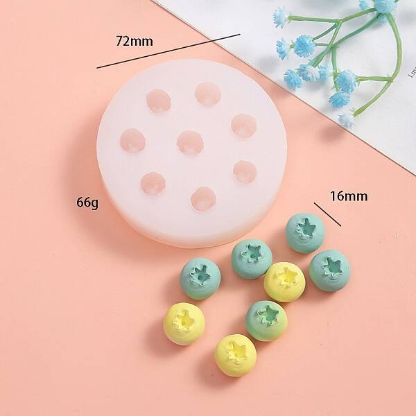 Blueberry DIY Silicone Candle Molds