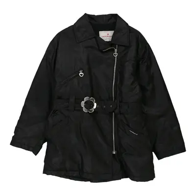 16 Years Laura Biagiotti Coat - Large Black Polyester | Size: large