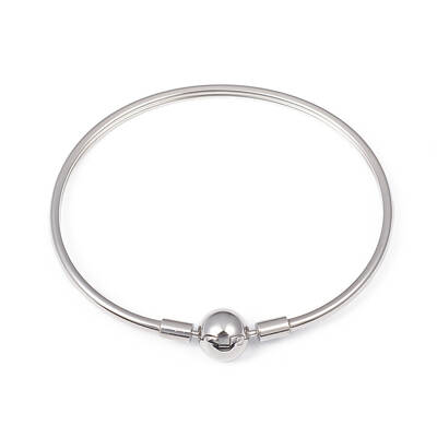 Non-Tarnish 304 Stainless Steel European Style Bangle Making