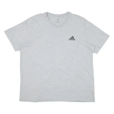 ADIDAS Mens T-Shirt Grey XL