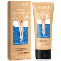【live】Yecuce Waterproof Leg and Body Makeup, Long-lasting Coverage for Skin Imperfections Concealer for Veins, Scars, and...