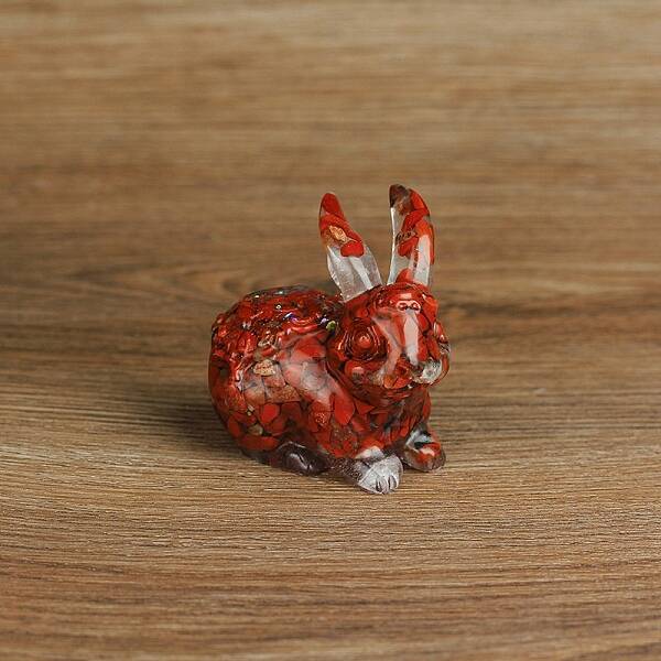 Resin Rabbit Display Decoration