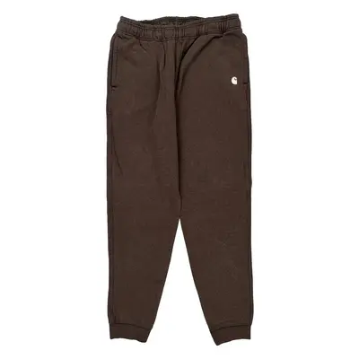 Loose Fit Carhartt Joggers - Medium Brown Cotton Blend