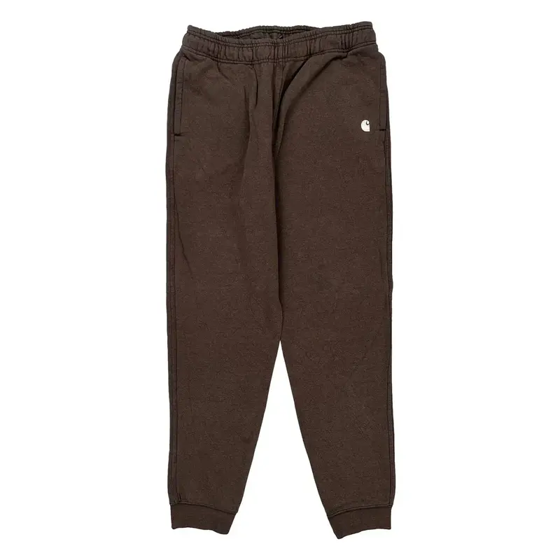 Loose Fit Carhartt Joggers - Medium Brown Cotton Blend