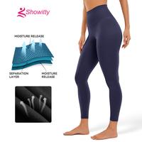 SHOWITTY Leggings for Women - Plus Size High Waist Tummy Control Soft Yoga Pants for Workout Running