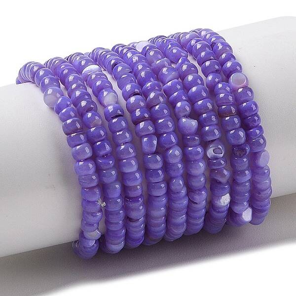 Natural Freshwater Shell Beads Strands