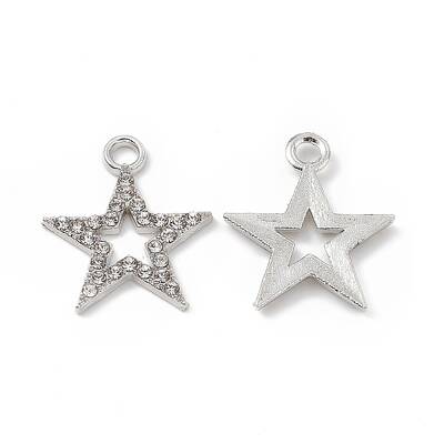 Alloy Crystal Rhinestone Pendants