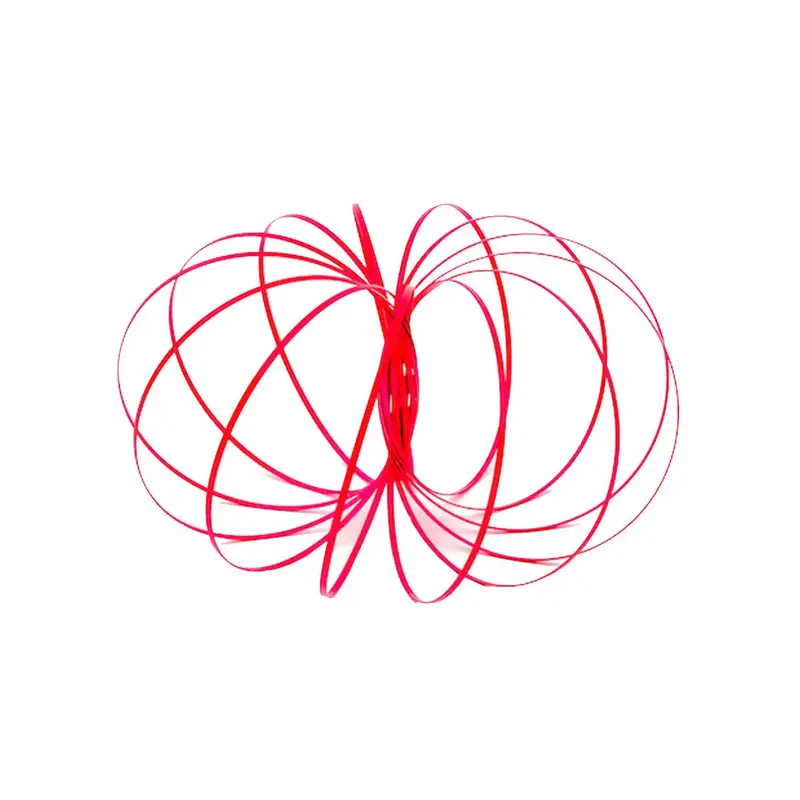 Glozi Fidget Toy Geometric Fashion Motion Flow Bracelet Easy to Use 3D Bracelet Spiral Toy, Glowing Spinning Bracelet Spiral ...