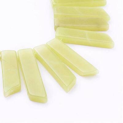Natural Lemon Jade Beads Strands