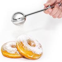 Stainless Steel Flour Duster for Baking, Long Handle Flour Sifter, Powdered Sugar Shaker Duster, Baking Sifter, Kitchen Gadge...