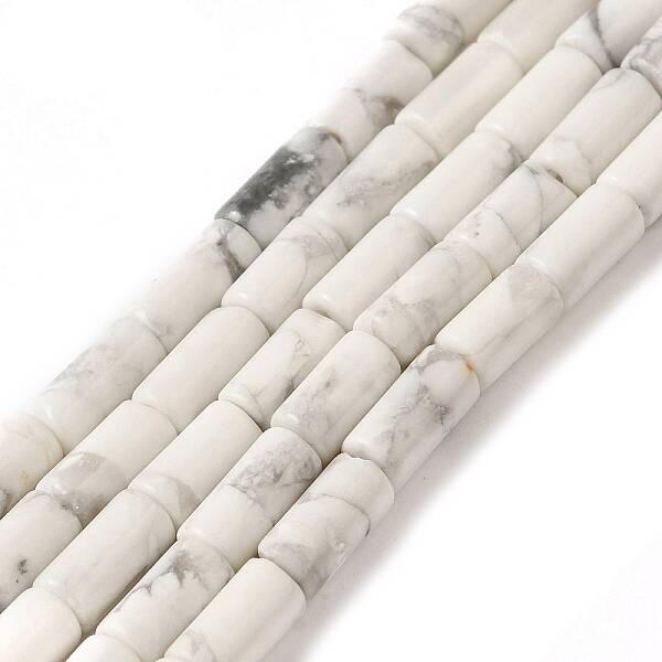 Natural Howlite Beads Strands