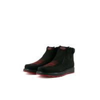 Paris Nobuck Negro Botin Artesanal FINAL SALE