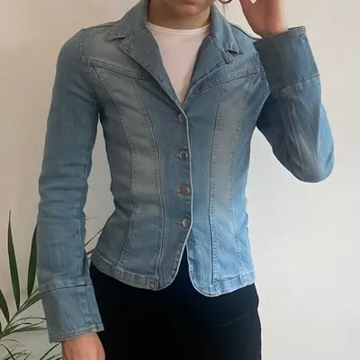 Stilonoir Denim Jacket - XS Blue Cotton Blend