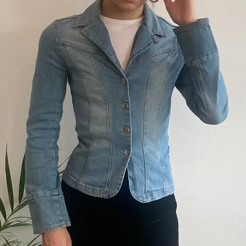 Stilonoir Denim Jacket - XS Blue Cotton Blend
