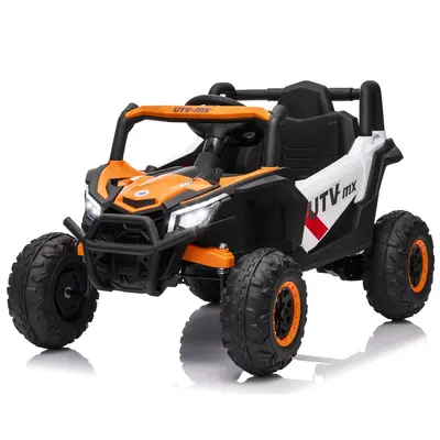 Garvee Ride - P Series: 12V UTV Buggy Electric Ride-on Car for Kids, 4WD/2WD, LED Lights, EVA Tires, Shock Absorbers, Remote ...