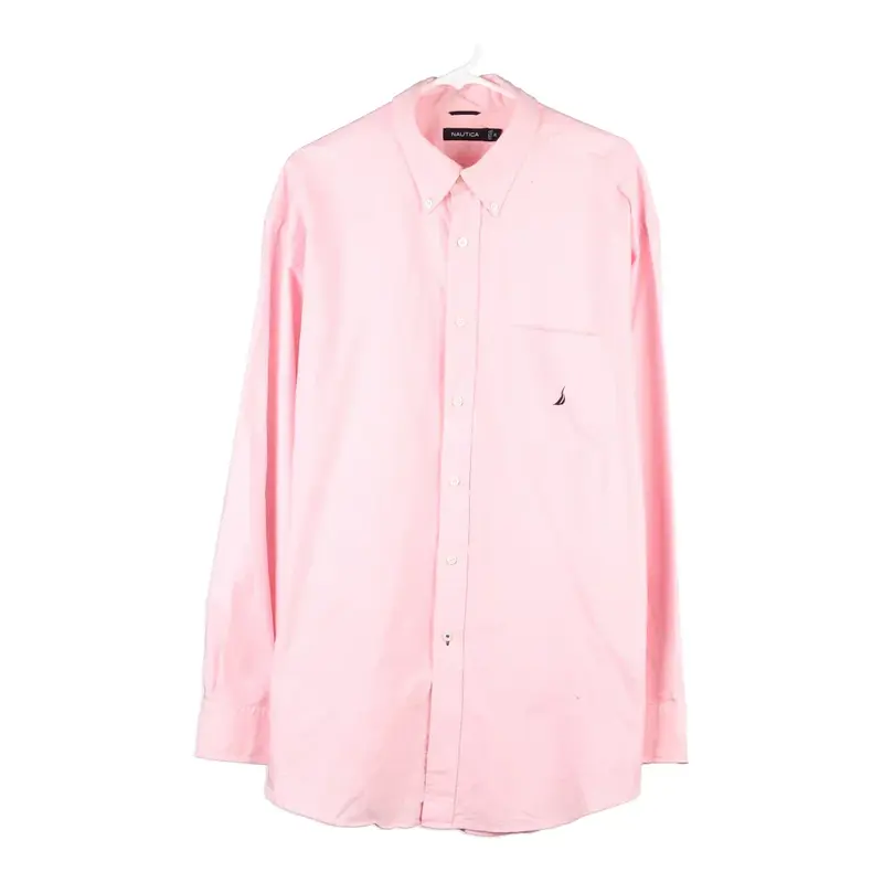 Nautica Shirt - XL Pink Cotton