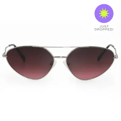 Lucky Star - Ruby & Silver | Color: Gold - Burgundy | Size: OS