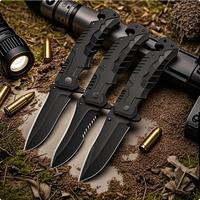 EDC folding tactical knife suitable for outdoor defense outdoor camping high hardness sharp folding knife outdoor multi-funct...