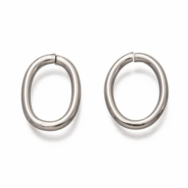 Non-Tarnish 304 Stainless Steel Open Jump Rings