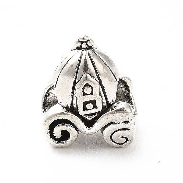Tibetan Style Alloy European Beads