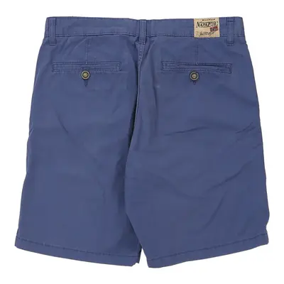 Napapijri Shorts - 32W 9L Blue Cotton