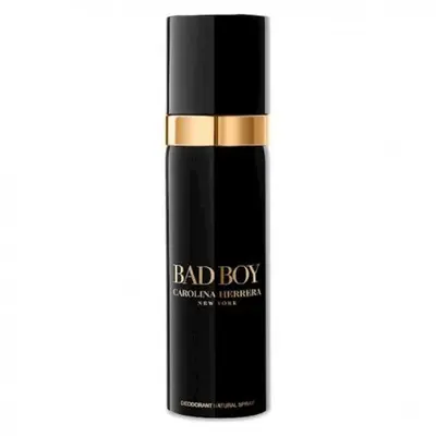Carolina Herrera Bad Boy Natural Deodorant Spray 100 Ml