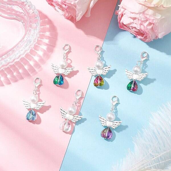 Glass Angel Pendant Decorations