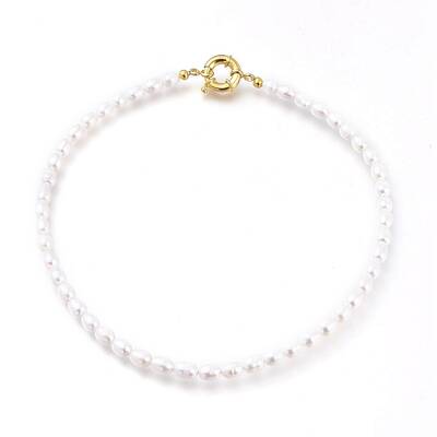 Natural Cultured Freshwater Pearl Beaded Necklaces