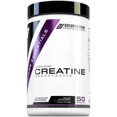 Cutler Nutrition Creatine Monohydrate Supplement Unflavored