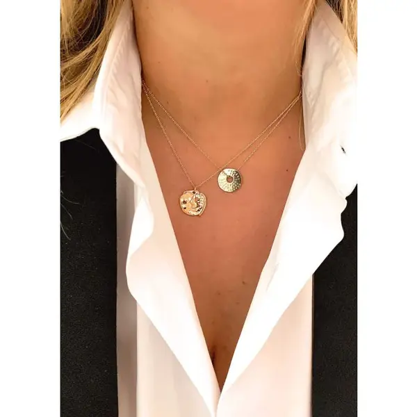 Necklace Co-61g Gold | Color: GOLD | Size: U