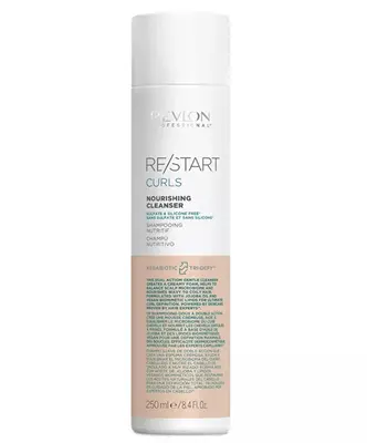 Revlon Professional Shampoo Nutriente Per Capelli Ricci E Mossi Restart Curls (Detergente Nutriente) - Volume: 1000 Ml