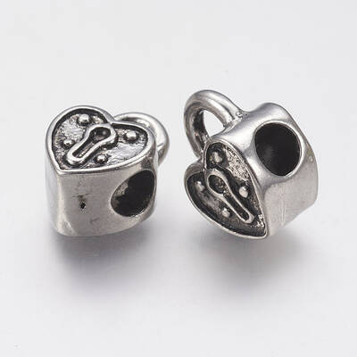 Ion Plating(IP) 304 Stainless Steel European Beads