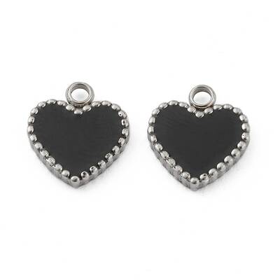 Fashion 304 Stainless Steel Enamel Charms
