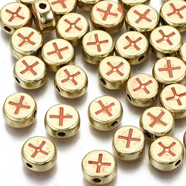 Alloy Enamel Beads