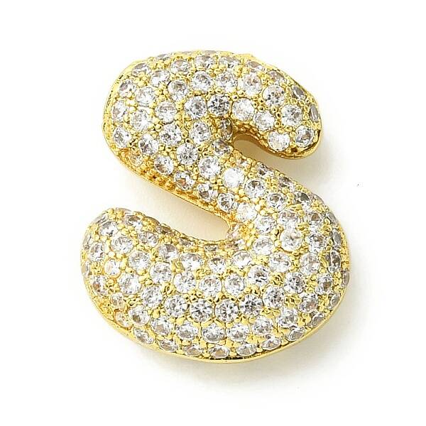 Rack Plating Brass Cubic Zirconia Pendants