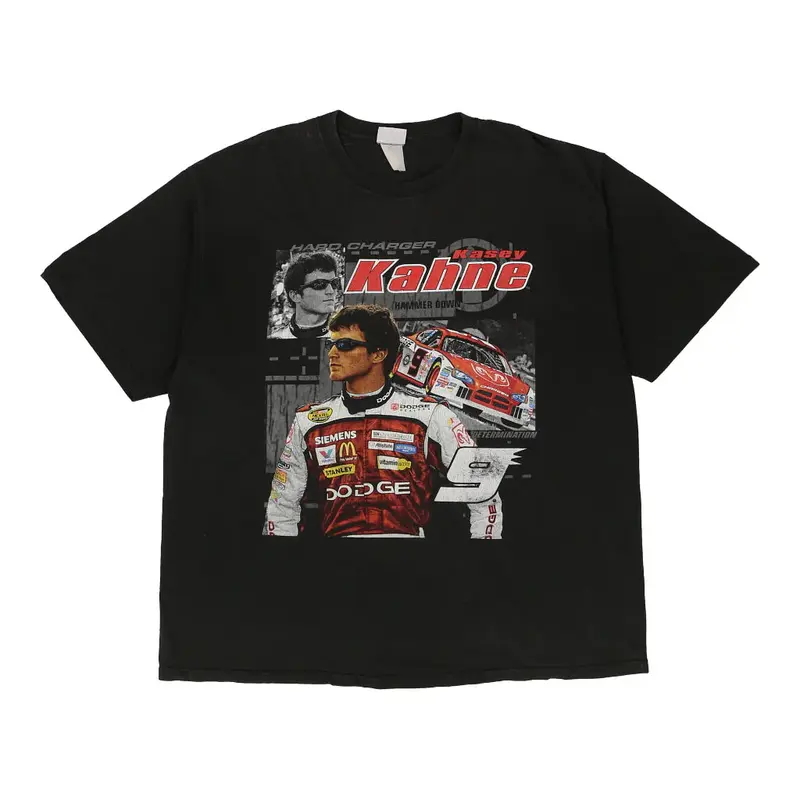 Kasey Kahne Chase Authentics Nascar T-Shirt - 3XL Black Cotton
