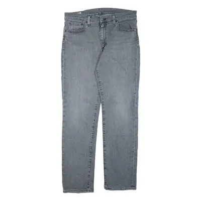 LEVI'S 511 Jeans Mens Grey Slim Straight W33 L32