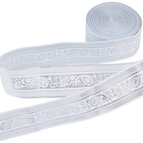 7M Flat Ethnic Style Polyester Ribbons