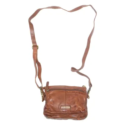 UNION CODE Womens Crossbody Bag Brown 90s