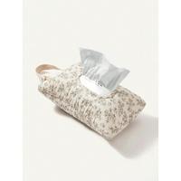 Cozy Pixies Portable Mommy Bag, Hanging Floral Tissue & Diaper Wet Wipes Dispenser For Baby Stroller