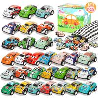 Toy Cars , Pull Back Cars Playses with Storage Bags, Race Car Party Favors for Boys Girls Treasure Box Prizes Rewards Springt...