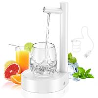 Portable Electric Water Dispenser – USB Charging Pump for 5 Gallon Bottles | Ideal for Desktop, Bedside, Home, Office, and ...
