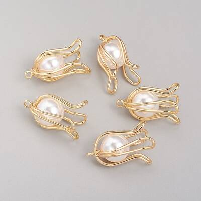 Acrylic Pearl Pendants