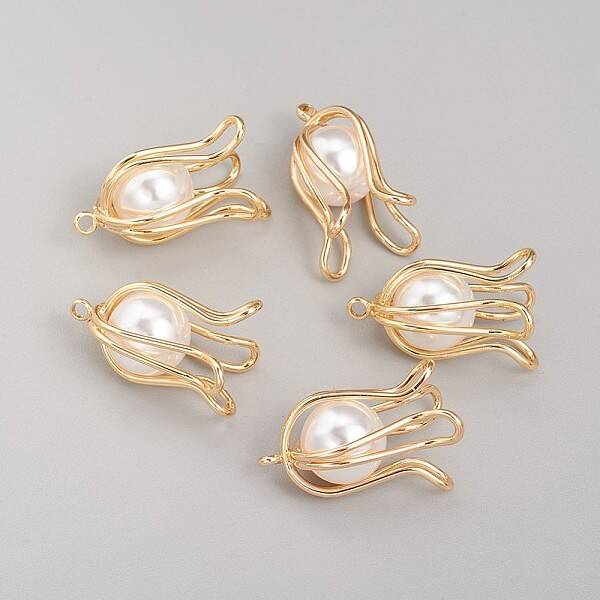Acrylic Pearl Pendants