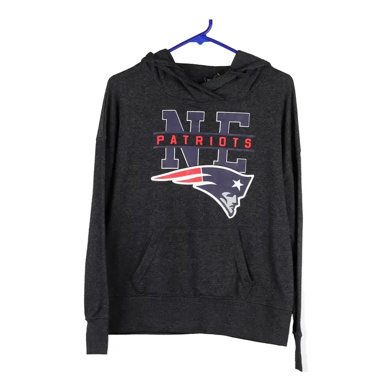 New England Patriots Nfl NFL Hoodie - Small Grey Cotton