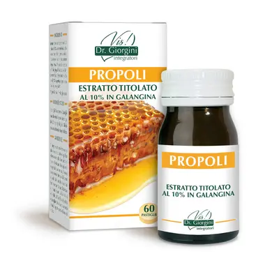 Dr Giorgini propolis titrated extract 60 tablets of 500 mg - 30 gr