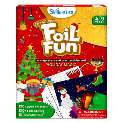 Easter Special Foil Fun - Skillmatics Art & Craft Activity, Mess-free Art, DIY Creative Kit for Kids Ages 4 and up
