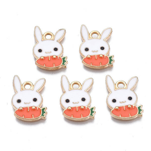 Alloy Enamel Pendants